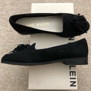 Anne Klein💥NEW💥Darcy black suede loafer-size 6.5